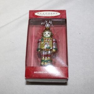Hallmark Ornament 2000 LI'L ROBOT Hand Blown Glass